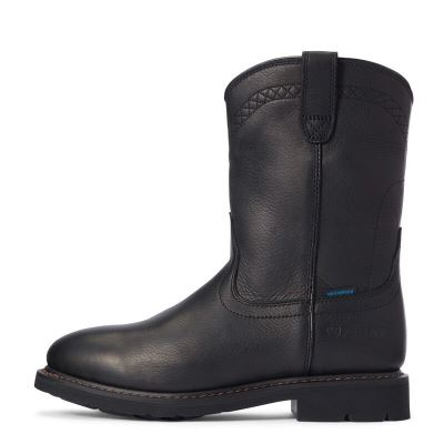 Ariat Work: Sierra Waterproof Zapatos de Seguridad Hombre - Negras (VBSUK4263)